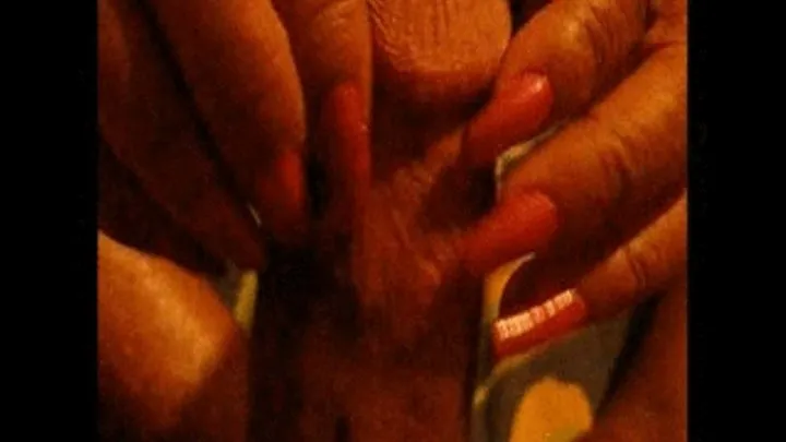 Old Lady shows off her pride "Her Long Nails"