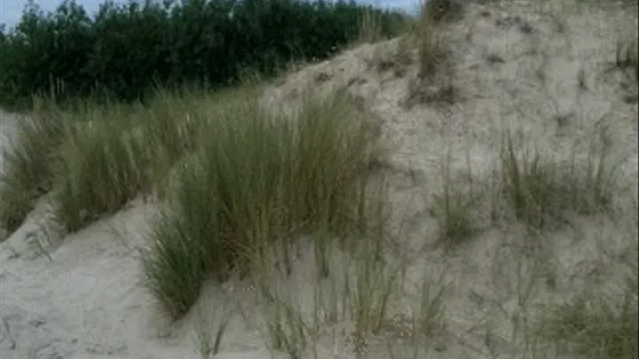 oiling up at the beach