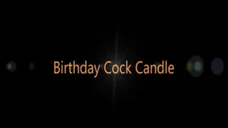 Birthday Candle Cock