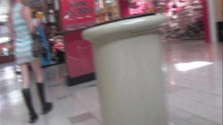 Kennedy Kats public flashing at the mall