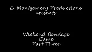 Weekend Bondage Game (Part Three)