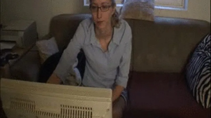 Skinny MILF with glases fucked hard