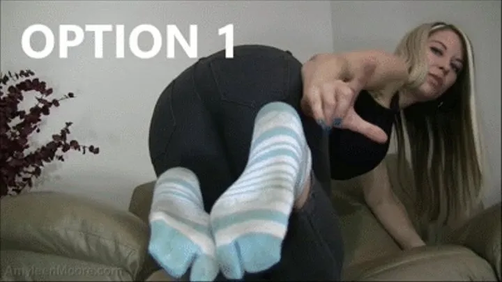 Dirty sock countdown or denial. OPTION 1