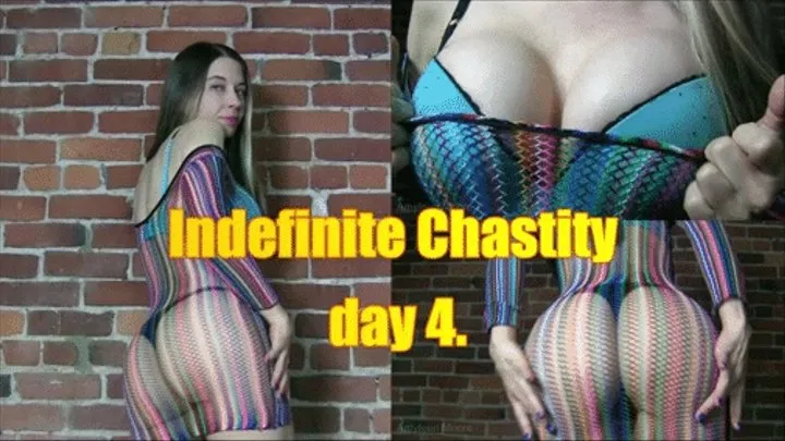 Indefinite chastity day 4 - Mobile