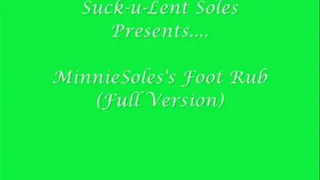 MinnieSole's Foot Rub (Full Version)