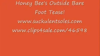 Honey Bee's Outside Foot Show