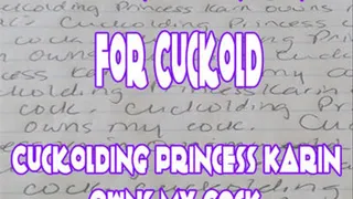 Writing Assignment: I Own Your Cock