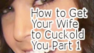 Get Your Wife to Cuckold You Pt 1 (Audio)