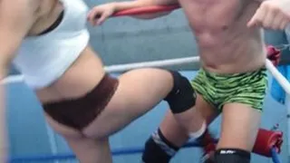 Sweet Punishing Piledrivers and Painful Genital Destruction - Vanessa Harding vs Chance