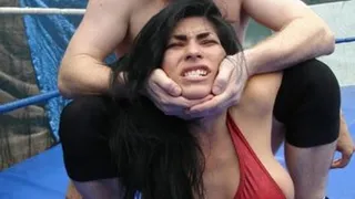 STOP BITING MY SEXY FEET - Shelly Martinez vs.American Terrorist