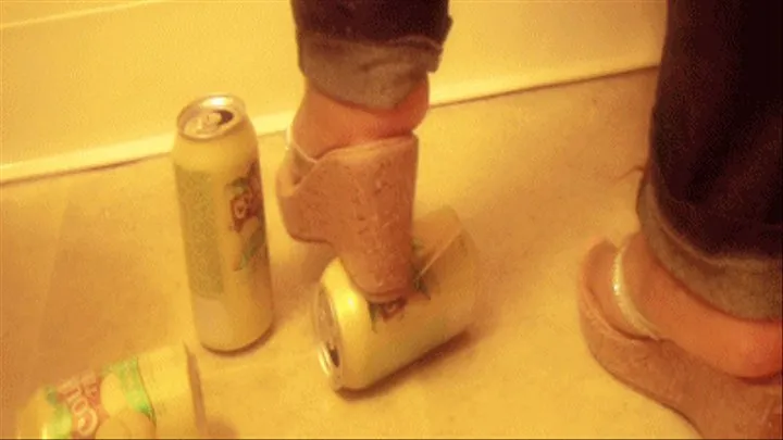 Crushing Cans with My Wedges *High Definition AVI