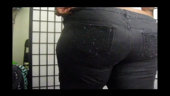 Black Denim Jean Bubbly Farts & Urgent Long Dump - HIGH DEFINITION