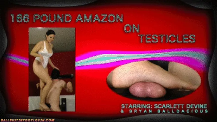 166 Pound Amazon on Testicles - Mobile