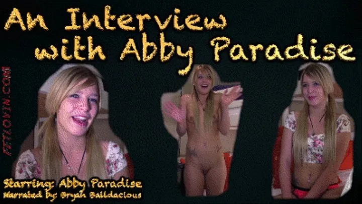 An Interview with Abby Paradise