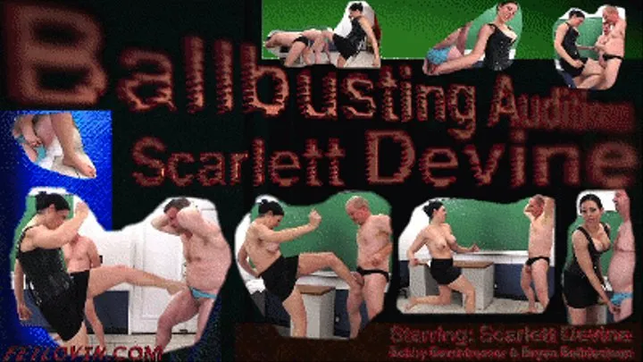 Ballbusting Auditions - Scarlett Devine