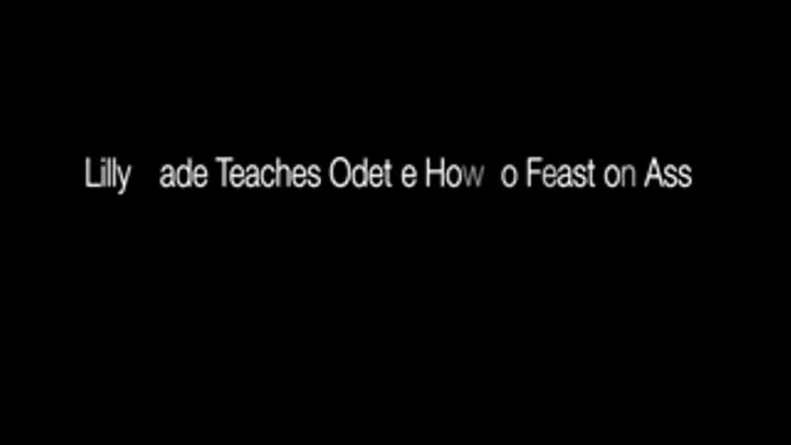 Lily Cade Teaches Odette How to Feast on Ass