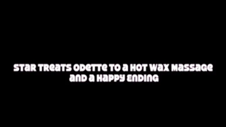 Star Treats me to a Hot Wax Massage with a Happy Ending