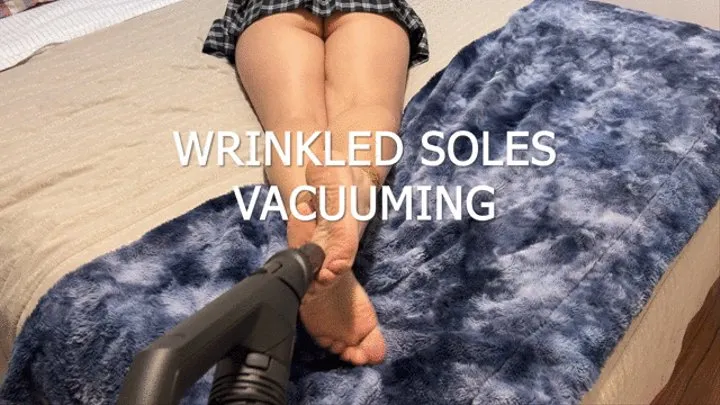 vacuuming taped wrinkled soles (part 2)