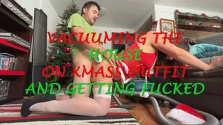 VACUUMING THE HOUSE AROUND AND GETTING FUCKED