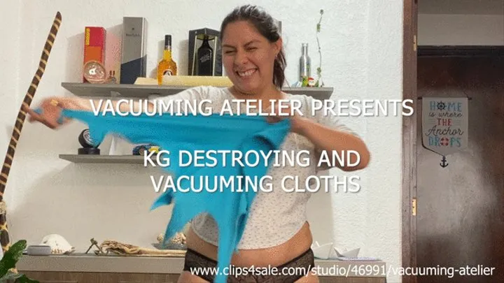 KG DESTROYING AND VACUUMING CLOTHS