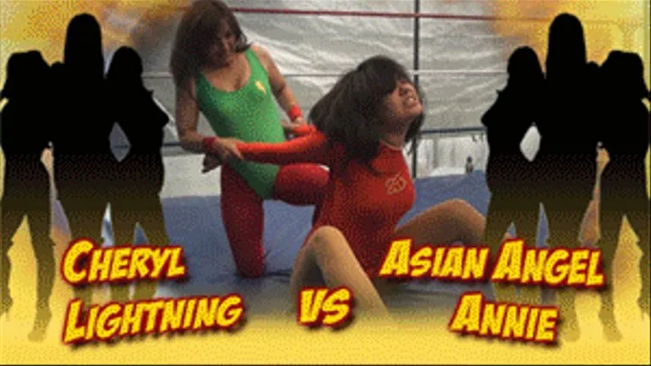 Cheryl Lightning Vs Asian Angel Annie - FULL VIDEO (Small Size/ 320180)