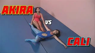 Akira Lane vs. Cali Logan - Leotard & Tights Wrestling! - FULL VIDEO - Mobile Mobile/Iphone/Droid