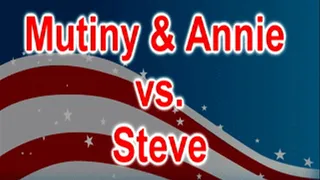 Mutiny & Annie Cruz vs. Steve - Mixed Wrestling! - FULL VIDEO - Droid/Iphone/Mobile MOBILE
