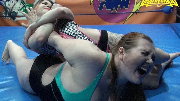 Anasthesia vs Darina Dark Female Pro Wrestling Fight 121