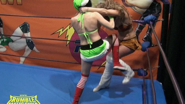 Viper vs Anasthesia pro-wrestling match (Deers vs Elfs. Holiday's war)