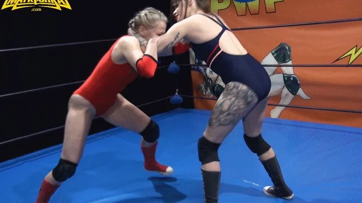 Anasthesia vs Stiletta - Female Pro Wrestling Fight - RM227