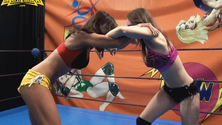 Lilu vs Sesil - Female Pro-Wrestling Fight - RM197