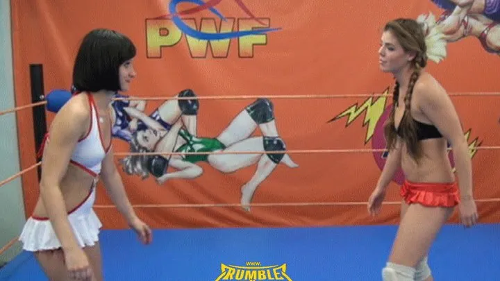 Dallas vs Natali - Female Pro Wrestling Fight - 203