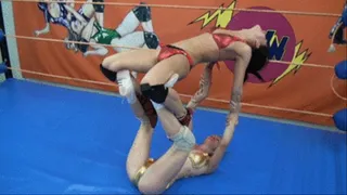 Lilu vs DevilGirl pro-wrestling rematch (N)