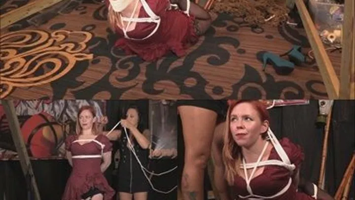 Popping Her Bondage Cherry First Time Tied