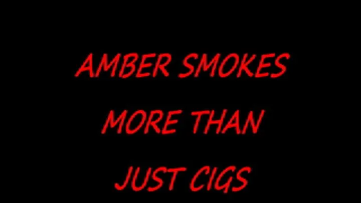 amber smokes and fucks 3 BIG BLACK COCKS