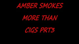 AMBER SMOKES 3 BIG BLACK COCKS