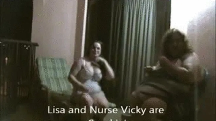 Lisa and Vicky Smoking