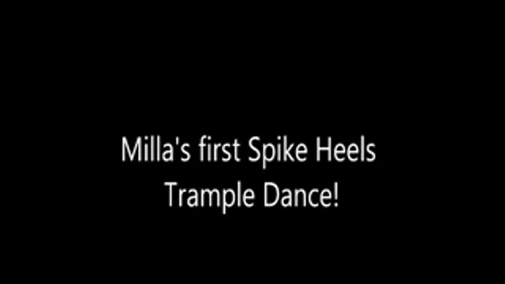 6 Foot Milla's First Spike heels dance!