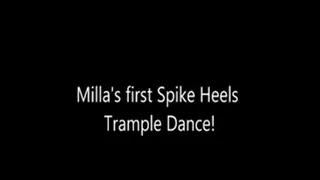 6 Foot Milla's First Spike heels dance!