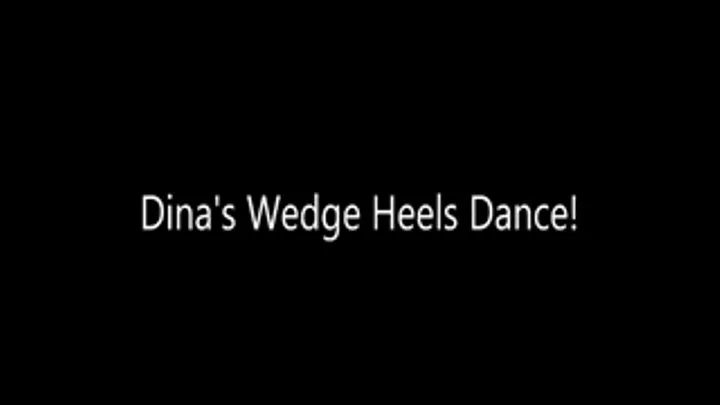 Miss Dina's Wedge Heels Cock Crush!