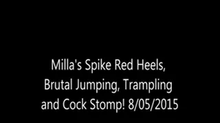 Milla Pain's Red Heel's Pleasure/Pain!