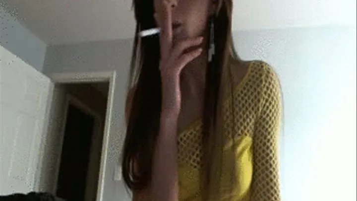 Sexy smoking & Posing inside