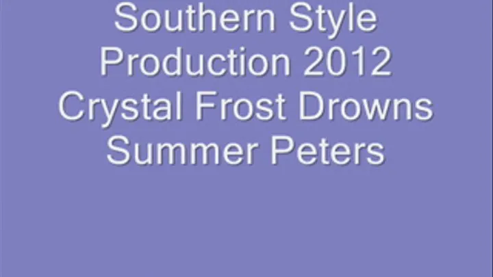 Crystal Frost Summer Peters