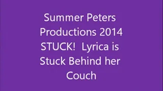 STUCK!!! Lyrica Gets Stuck Behind Her Couch