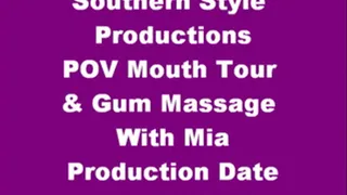 POV Mouth Tour and Gum Massage with Mia