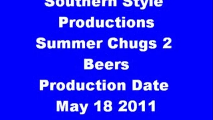 Summer Chugs 2 Beers