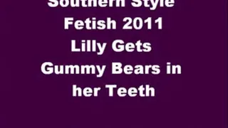 Lilly Gets Gummy Bears in Her Teeth