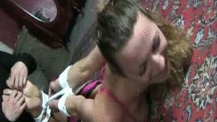 Kandii Hogtied and Tickled!