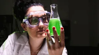 Nerd Scientist Discovers the Secret of the Were-Slut