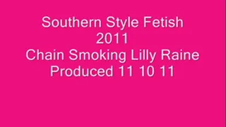 Chain Smoking Lilly Raine